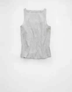 AE Georgia Bulldogs Graphic Notch Neck Tank Top Storm Heather -American Eagle Fashion 0301 6279 011 b