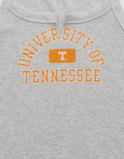 AE Tennessee Volunteers Graphic Notch Neck Tank Top Charcoal Heather -American Eagle Fashion 0301 6279 027 d1