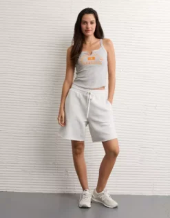 AE Tennessee Volunteers Graphic Notch Neck Tank Top Charcoal Heather -American Eagle Fashion 0301 6279 027 os