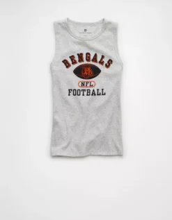 NFL Cincinnati Bengals Graphic Tank Top Medium Heather Gray -American Eagle Fashion 0301 6290 012 f
