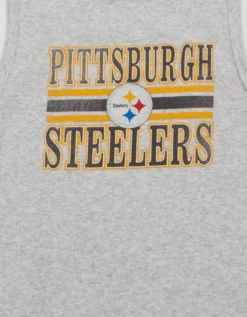 NFL Pittsburgh Steelers Graphic Tank Top Charcoal Heather Gray -American Eagle Fashion 0301 6290 029 d1