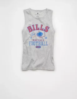 NFL Buffalo Bills Graphic Tank Top Gray Heather -American Eagle Fashion 0301 6290 069 f