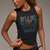 NFL Miami Dolphins Graphic Tank Top True Black