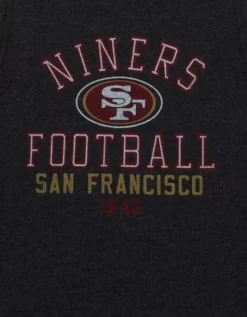 NFL San Francisco 49ers Graphic Tank Top Faded Black -American Eagle Fashion 0301 6300 094 d1