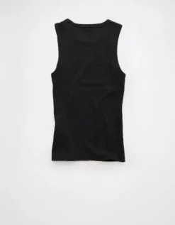 NFL New York Giants Graphic Tank Top Washed Black -American Eagle Fashion 0301 6300 167 b