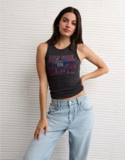 NFL New York Giants Graphic Tank Top Washed Black
