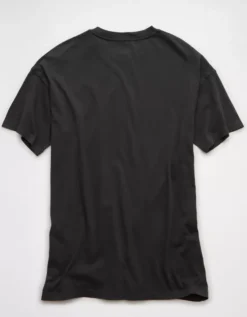 AE Oversized Halloween Graphic T-Shirt Dusted Slate -American Eagle Fashion 0303 1140 023 b