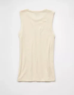 Oracle Red Bull Racing X AE Graphic Tank Top Cream -American Eagle Fashion 0308 6355 106 b