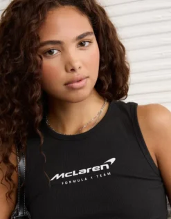 AE McLaren Graphic Tank Top Black -American Eagle Fashion 0308 6356 001 d2