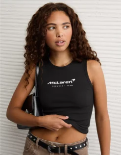 AE McLaren Graphic Tank Top Black