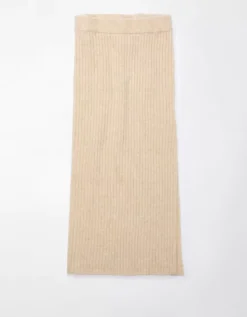 AE Ribbed Midi Sweater Skirt -American Eagle Fashion 0312 4754 676 f