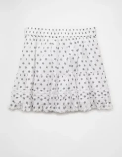 AE X The Summer I Turned Pretty Mini Skirt Ivory -American Eagle Fashion 0312 5204 161 b