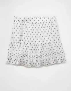 AE X The Summer I Turned Pretty Mini Skirt Ivory -American Eagle Fashion 0312 5204 161 f