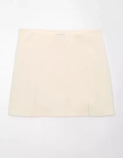 AE It Knit Skort Frosty Cream -American Eagle Fashion 0313 4596 102 f