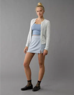 AE It Knit Skort Light Blue