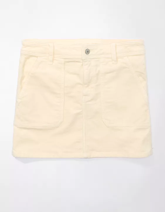 AE High-Waisted Corduroy Mini Skirt 3 AE High-Waisted Corduroy Mini Skirt - Image 3