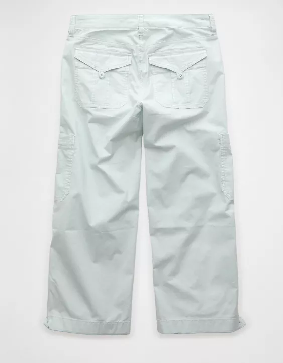 AE Stretch Low-Rise Straight Crop Pant Light Blue 4 AE Stretch Low-Rise Straight Crop Pant Light Blue - Image 4