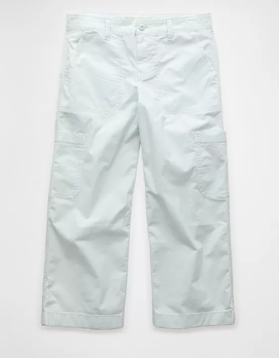 AE Stretch Low-Rise Straight Crop Pant Light Blue 3 AE Stretch Low-Rise Straight Crop Pant Light Blue - Image 3