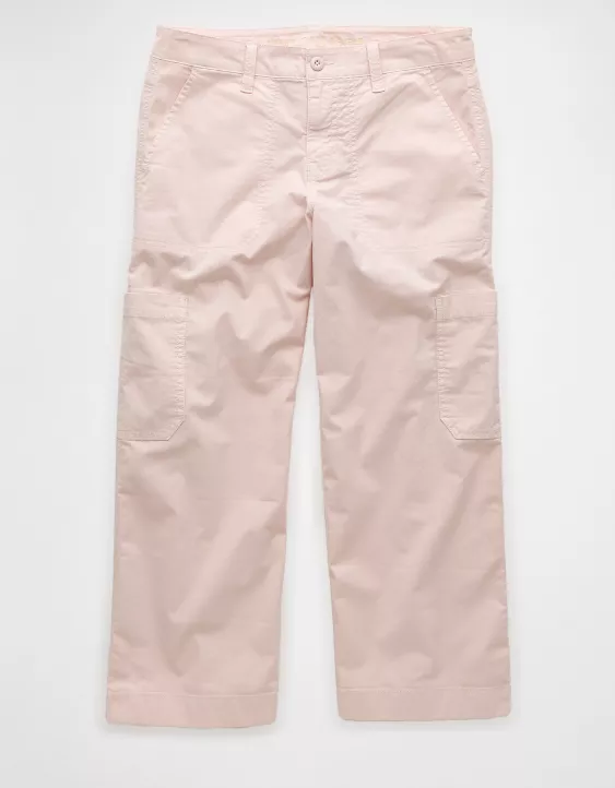 AE Stretch Low-Rise Straight Crop Pant Hushed Violet 3 AE Stretch Low-Rise Straight Crop Pant Hushed Violet - Image 3