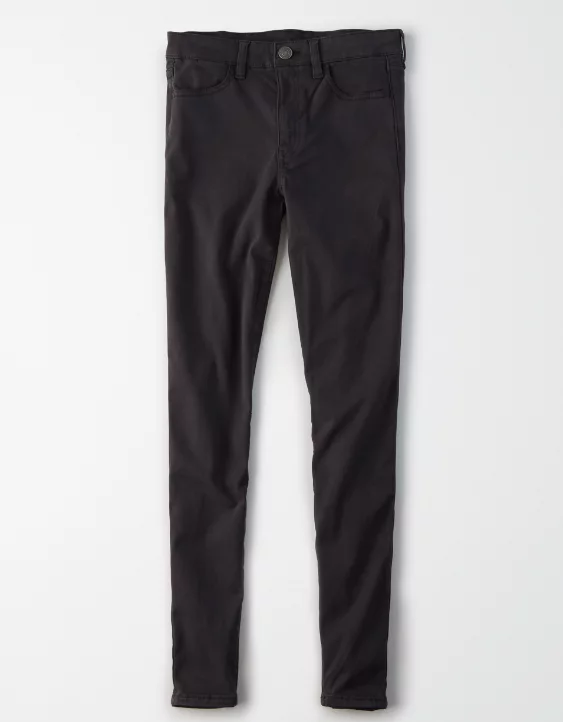 AE High-Waisted Jegging Black 3 AE High-Waisted Jegging Black - Image 3