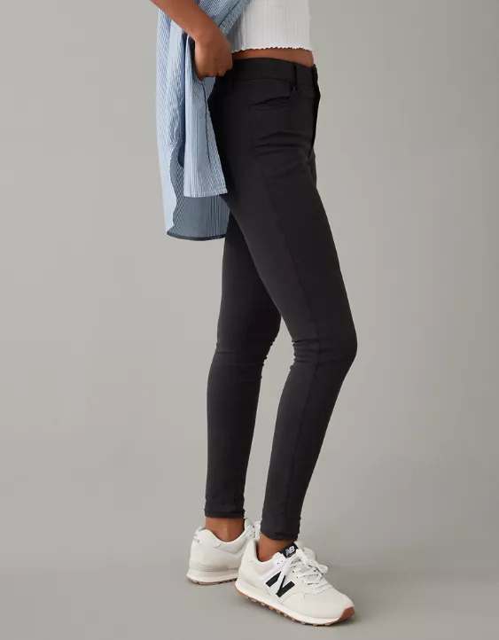 AE High-Waisted Jegging Black 5 AE High-Waisted Jegging Black - Image 5