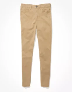 AE High-Waisted Jegging Vintage Khaki -American Eagle Fashion 0327 2777 273 f