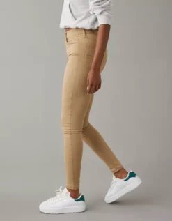 AE High-Waisted Jegging Vintage Khaki -American Eagle Fashion 0327 2777 273 os