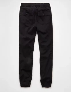 AE Stretch High-Waisted Jegging Jogger Onyx Black 8 AE Stretch High-Waisted Jegging Jogger Onyx Black -American Eagle Fashion 0327 5533 016 b