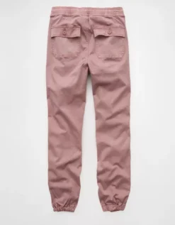AE Stretch High-Waisted Jegging Jogger Mauve -American Eagle Fashion 0327 5533 182 b