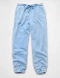 AE Everyday Luxe Jogger Gravity Blue -American Eagle Fashion 0329 5719 407 f