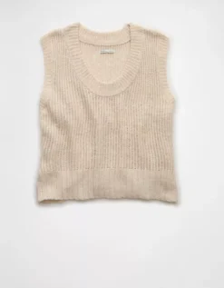 AE Whoa So Soft Scoop Neck Vest Honey -American Eagle Fashion 0341 1520 221 f