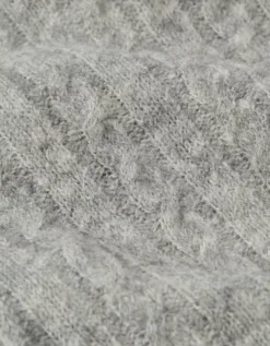 AE Whoa So Soft Cropped Scoop Neck Sweater Medium Heather Gray -American Eagle Fashion 0341 1616 012 d1