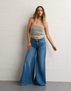 AE Whoa So Soft Tube Sweater Grey -American Eagle Fashion 0341 1617 050 os