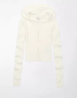 AE Cropped Zip-Up Sweater -American Eagle Fashion 0341 9976 106 f