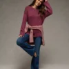 AE Long Weekend Pullover Sweater Mauve