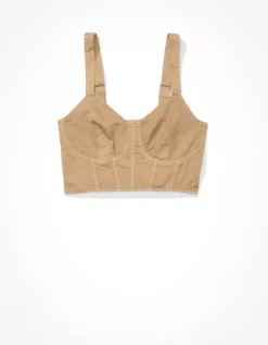 AE Cropped Denim Corset Tank Top -American Eagle Fashion 0358 5234 200 f