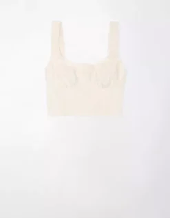 AE Cropped Corduroy Corset Top -American Eagle Fashion 0358 5328 106 f