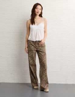 AE Eyelet Tie Strap Cami White -American Eagle Fashion 0358 6278 100 os