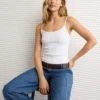AE Main Squeeze Cami White