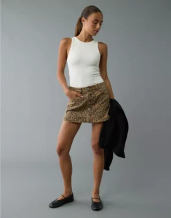 AE Main Squeeze High Neck Bodysuit Cream