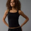 AE Daily Fave Tank Top Black