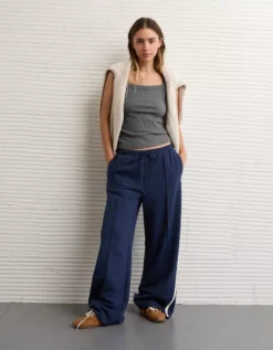 AE Daily Fave Tank Top Charcoal Heather Gray -American Eagle Fashion 0366 6367 029 os