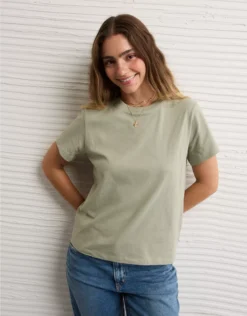 AE Short Sleeve Classic T-Shirt Olive