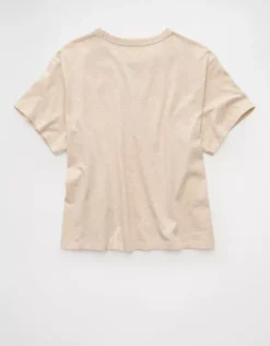 AE Ex-Boyfriend T-Shirt Sand -American Eagle Fashion 0370 1593 209 b