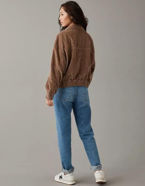 AE Corduroy Bomber Jacket 2 AE Corduroy Bomber Jacket - Image 2