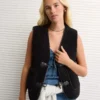 AE Sherpa Vest Bold Black