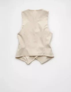 AE Square Neck Vest Cream -American Eagle Fashion 0383 3708 106 b
