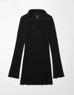 AE Collared Knit Mini Dress 5 AE Collared Knit Mini Dress -American Eagle Fashion 0395 7368 073 f