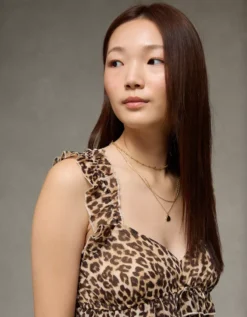 AE Ruffle Mini Dress Multi -American Eagle Fashion 0395 8606 900 d2