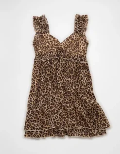 AE Ruffle Mini Dress Multi -American Eagle Fashion 0395 8606 900 f